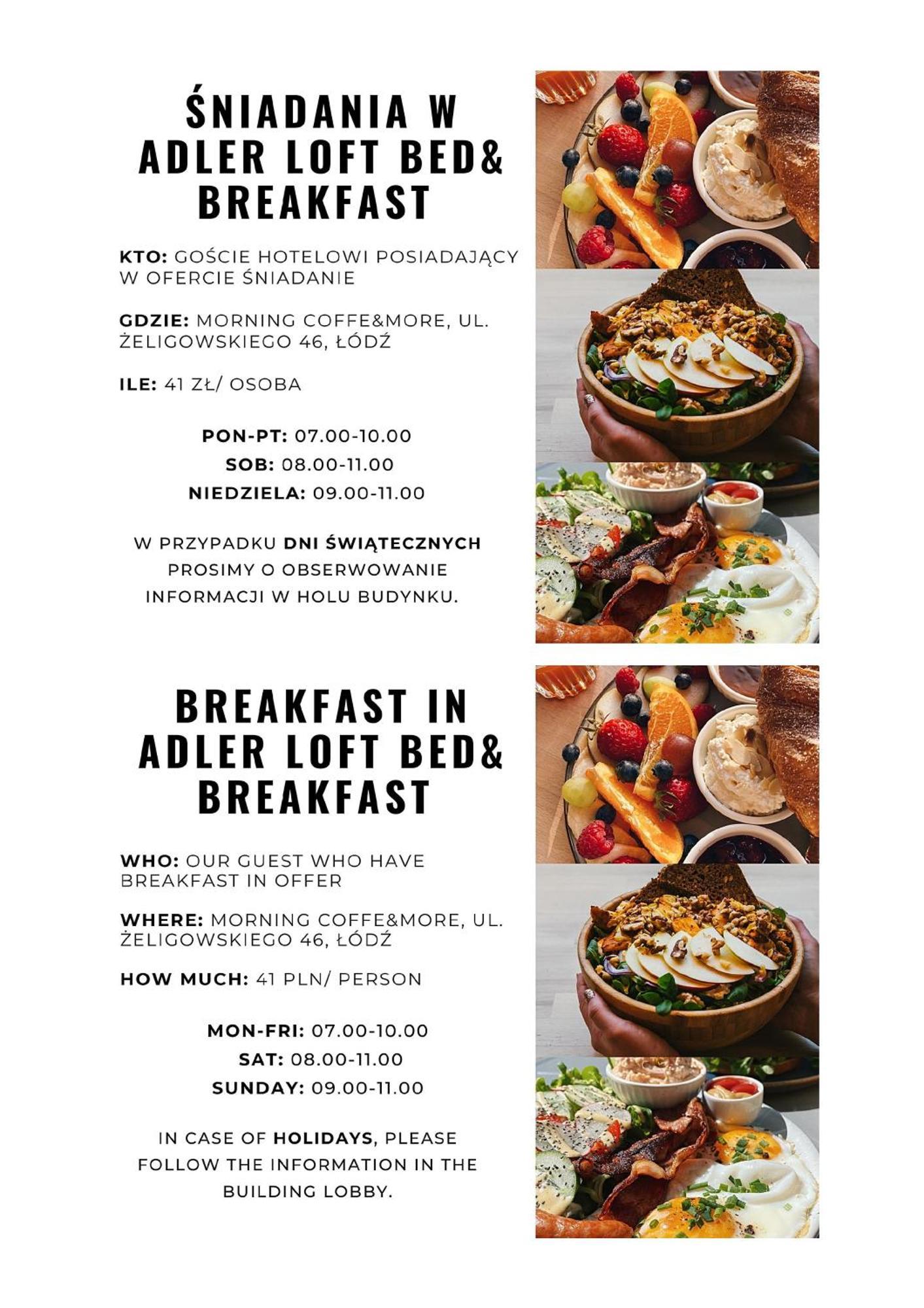 New Adler Bed & Breakfast Лодз Екстериор снимка